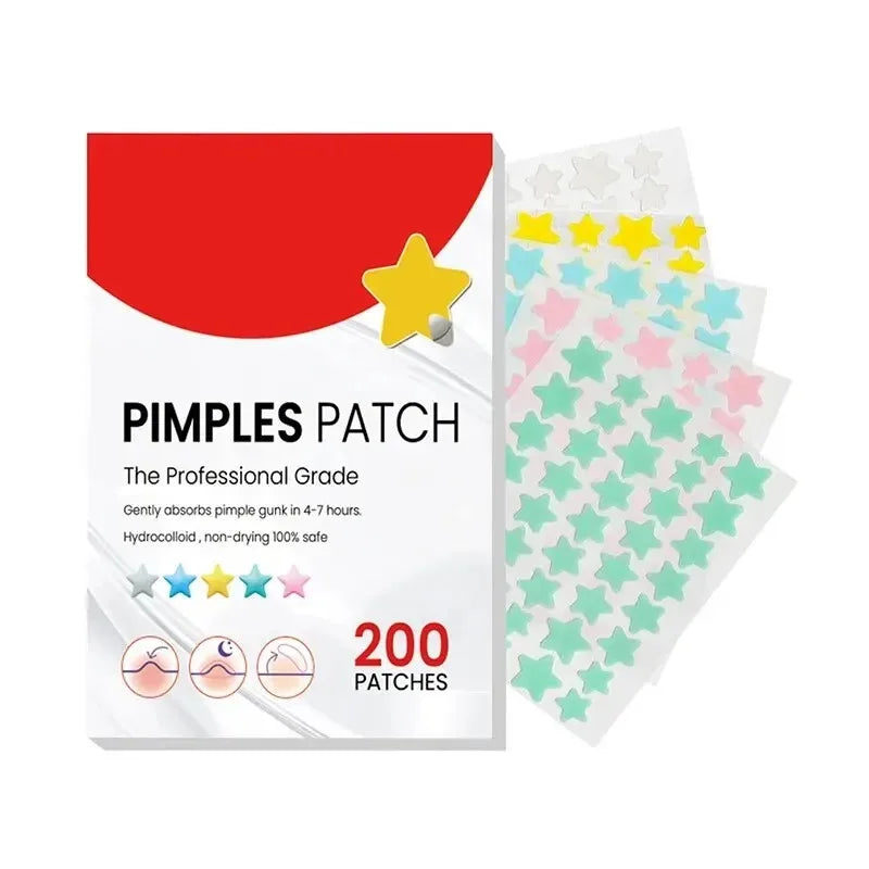 200pcs Facial Acne Pimple Repair Patch Cover